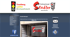 Desktop Screenshot of fahrschule-stadler.info